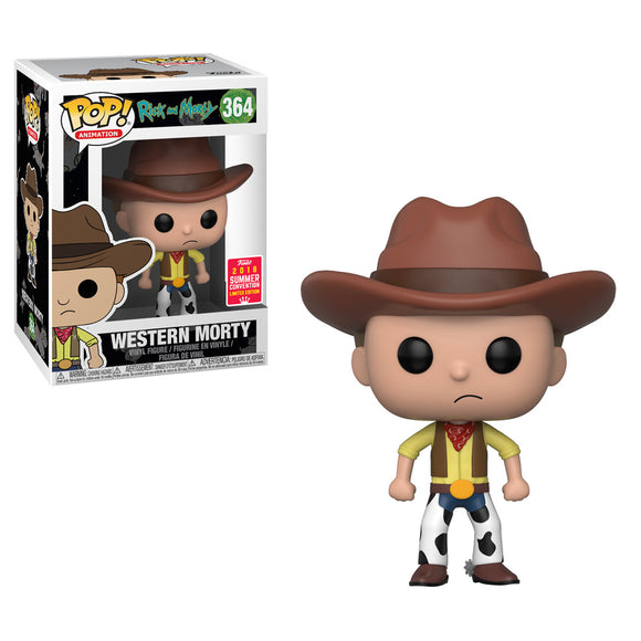 Rick & Morty Western Morty Pop! Vinyl Figure | Summer Convention Exclusive