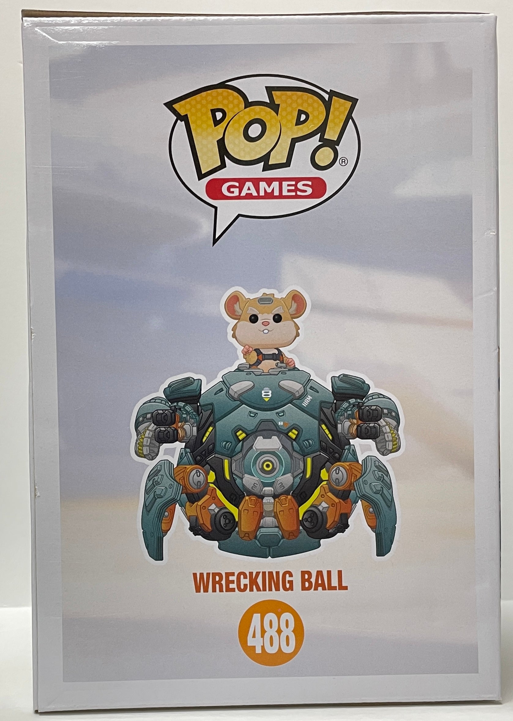 Overwatch Wrecking Ball (Hammond) 6-Inch Funko Pop! Vinyl Figure
