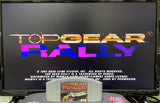 Top Gear Rally Nintendo 64 N64 Original Game | 1997 Tested & Cleaned | Midway