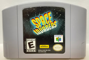 Space Invaders Nintendo 64 N64 Original Game | 1999 Tested & Cleaned
