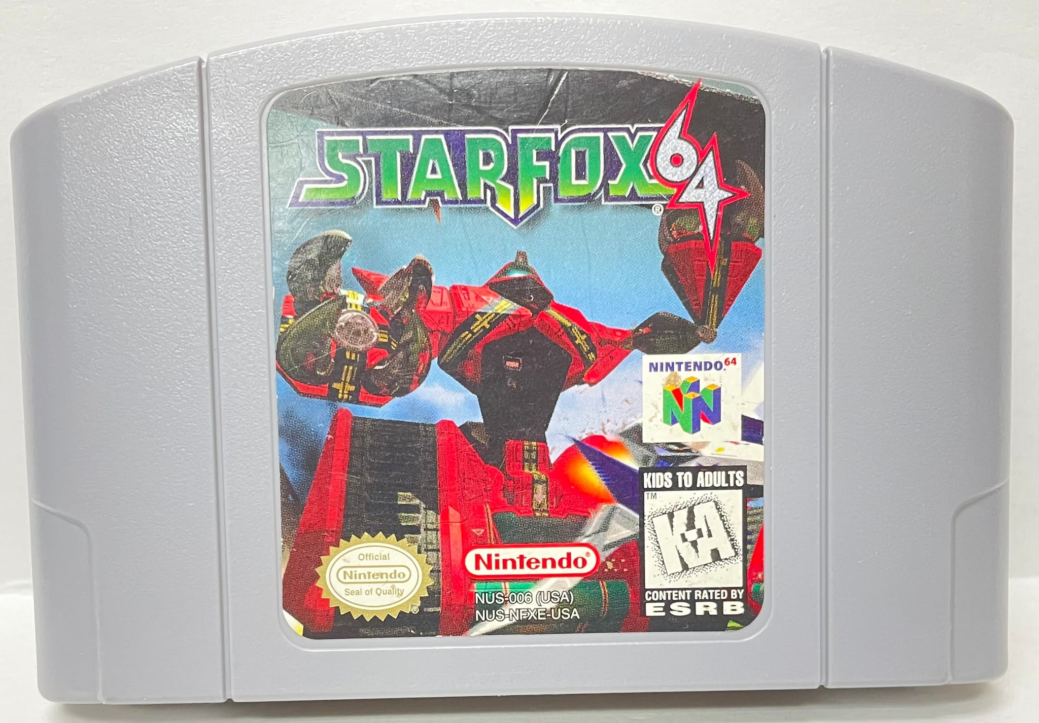 Vintage Starfox 64 Nintendo 64 Tested Works Very Clean N64 