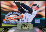 MLB Ken Griffey Jr Nintendo 64 N64 Original Game | 1998 Tested And Cleaned