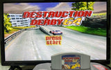 Destruction Derby 64 Nintendo 64 N64 Original Game | 1999 Tested & Cleaned
