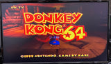 Donkey Kong 64 Nintendo 64 N64 Original Game | 1999 Tested & Cleaned