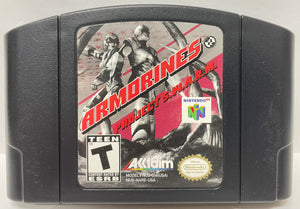 Armorines Project SWARM Nintendo 64 N64 Original Game | 1999 Tested & Cleaned