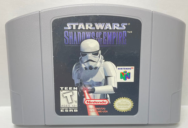 Star Wars Shadows Of The Empire Nintendo 64 N64 Original Game 1996